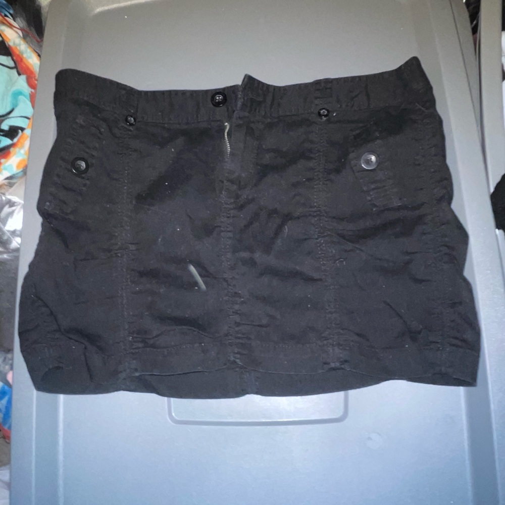 Size 17 Miley Cyrus black mini skirt